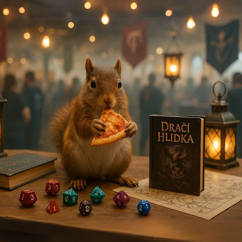 Hlídcon 2025 – Veverka catering pro Dračí hlídku