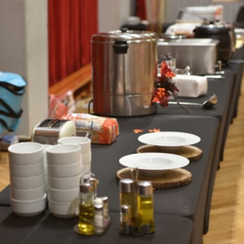 Svatební catering od Veverky