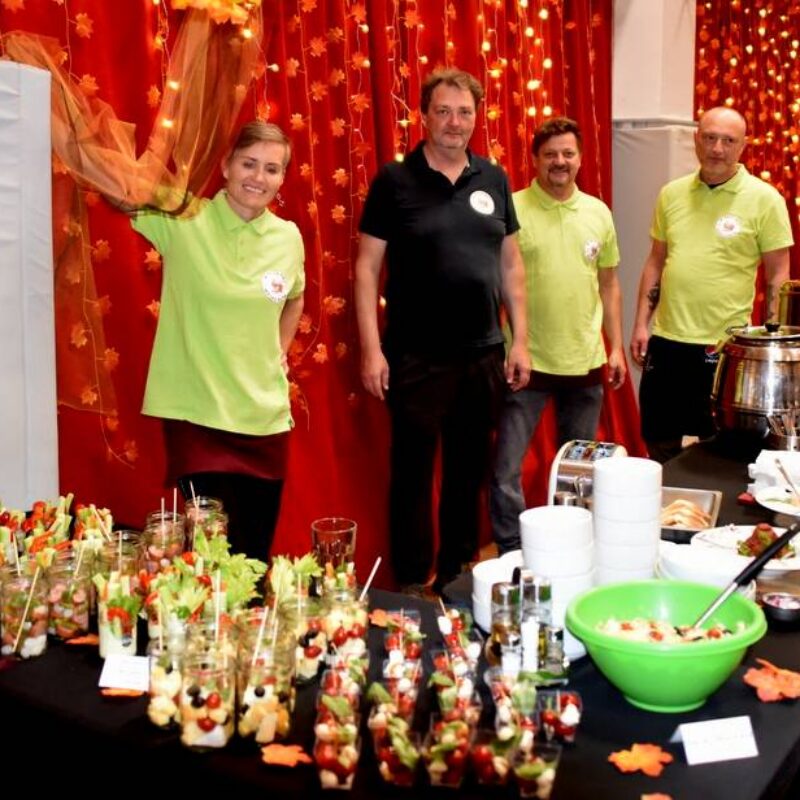 Svatební catering od Veverky