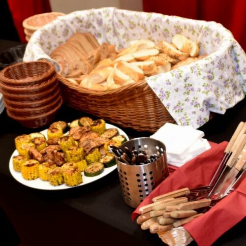 Svatební catering od Veverky