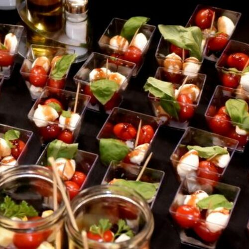 Svatební catering od Veverky