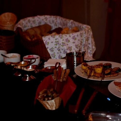 Svatební catering od Veverky