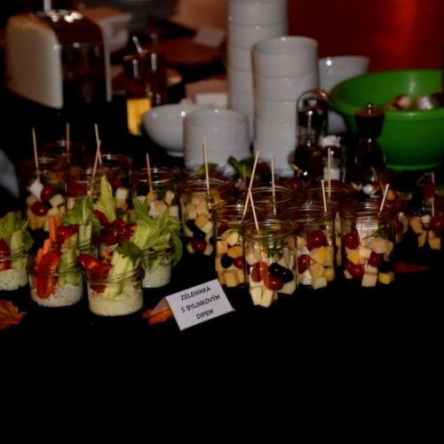 Svatební catering od Veverky