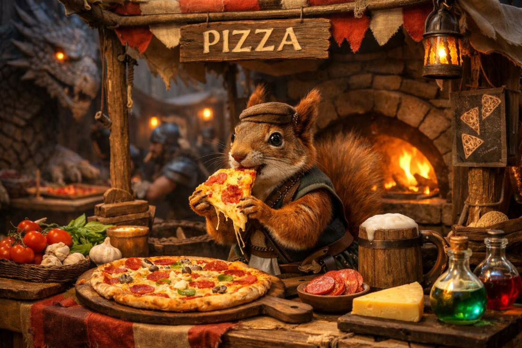 Hlídcon 2026 – catering Pizza & Caffe u Veverky