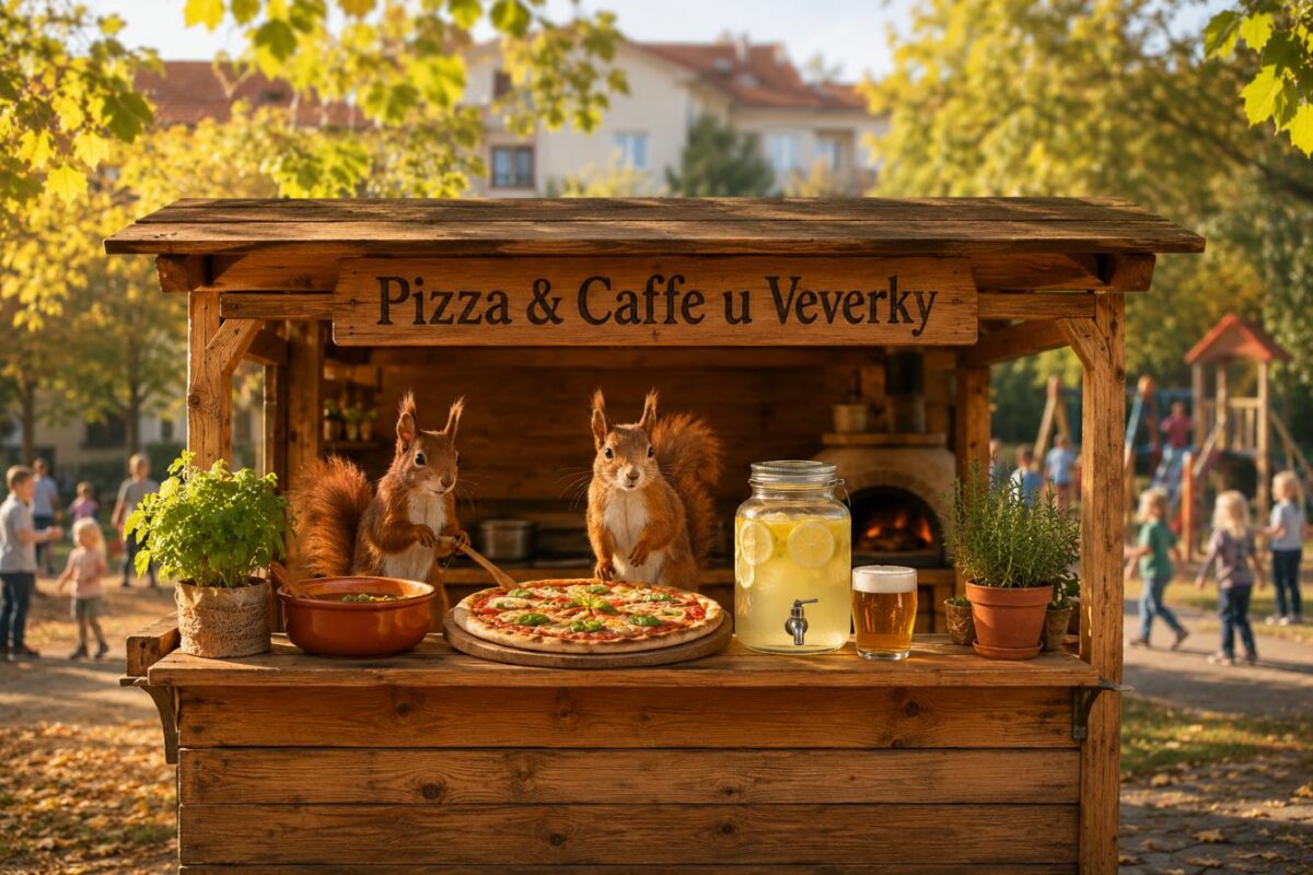 Pizza & Caffe u Veverky na Zažít město jinak 2026 v Bohnicích